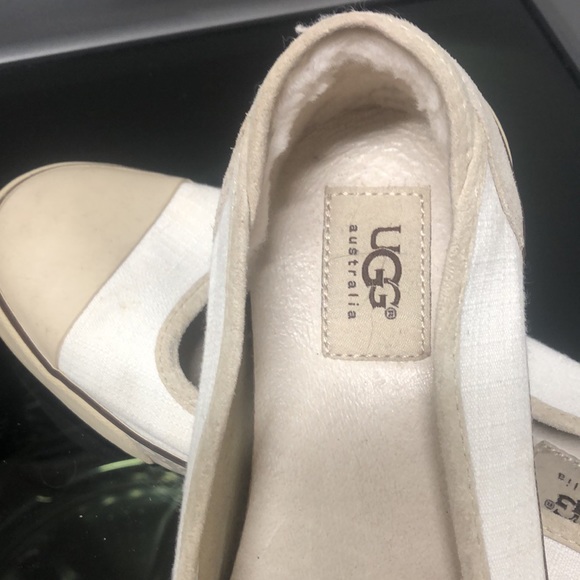 UGG canvas slip on flats size 8 - Picture 6 of 10